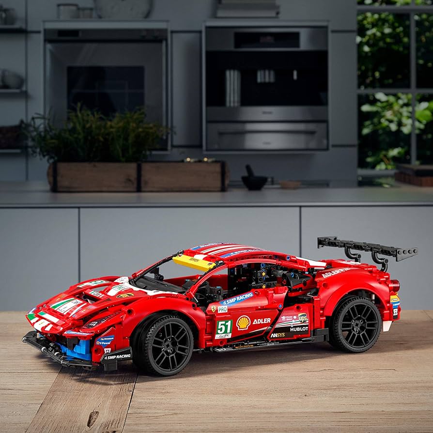 ☆♡ Amazon.com: LEGO 樂高Technic Ferrari 488 GTE 「AF Corse #51