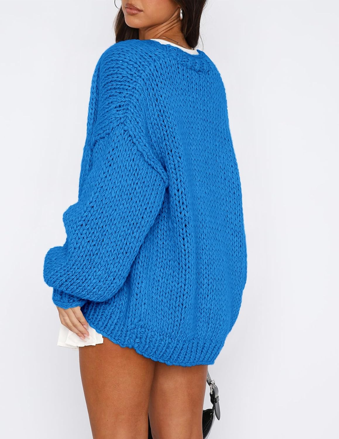 PRETTYGARDEN Cardigan Sweaters for Women Trendy Fall Fashion 2026 Long Sleeve Chunky Knit Cardigans Winter Clothing Outfits - Image 2