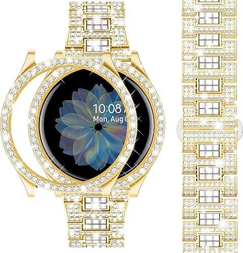 Miniatura 9 de SUPOIX Funda compatible con Samsung Galaxy Watch FE de 1.575 pulgadas 2024/Galaxy Watch 5/4 de 1.575 pulgadas, 1.732 pulgadas, 0.775 pulgadas