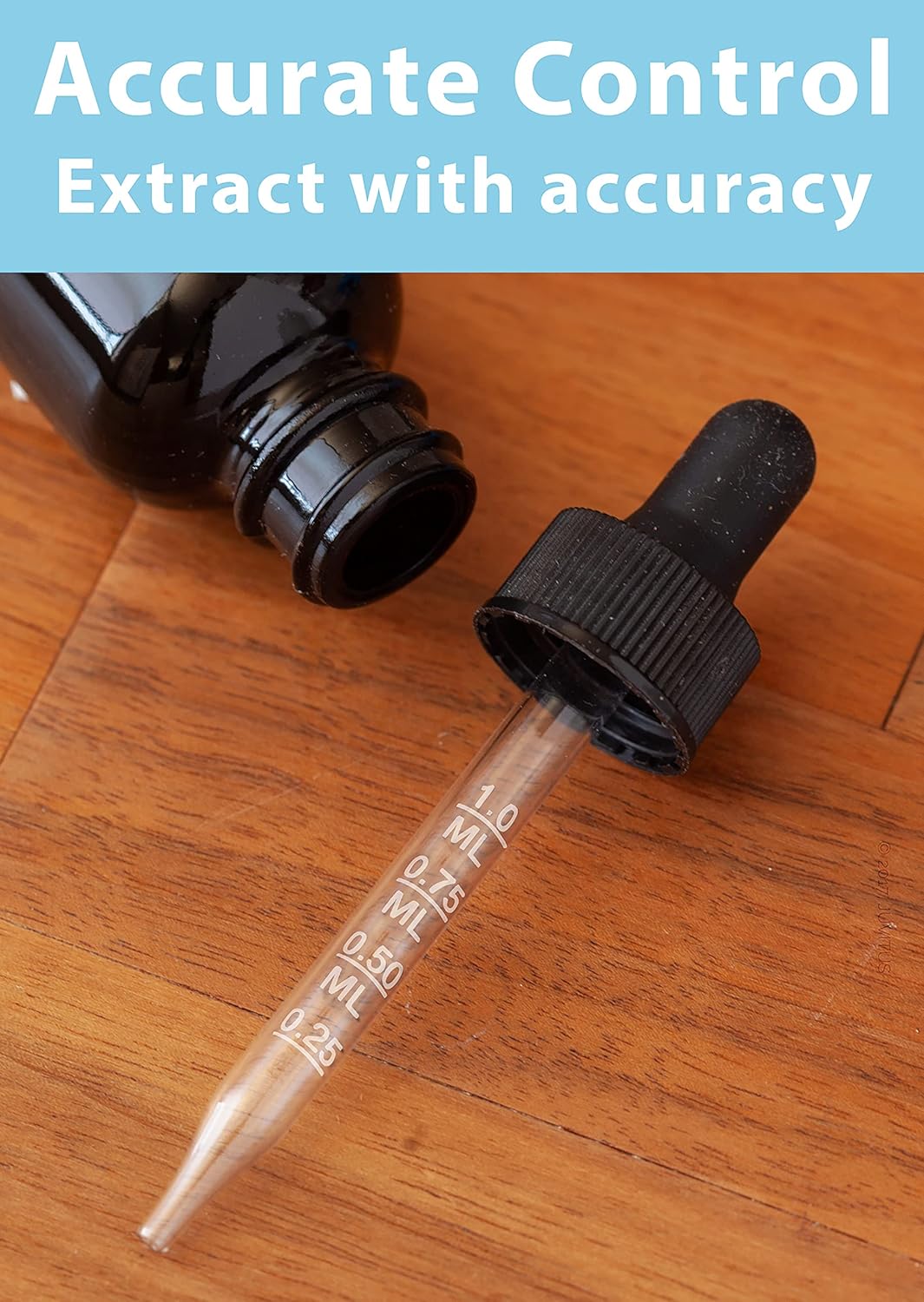 1オンス ブラックガラス ラグジュアリー ボストン ラウンドボトル グラデーションドロッパー付き (24個パック) 漏斗