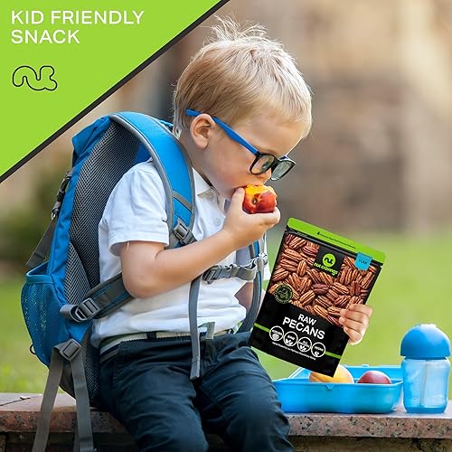 Miniatura 8 de Nut Cravings - Mitades y piezas de nueces crudas, sin sal, sin cáscara, superiores a orgánicas (16 oz - 1 libra) Nueces a granel empaquetadas