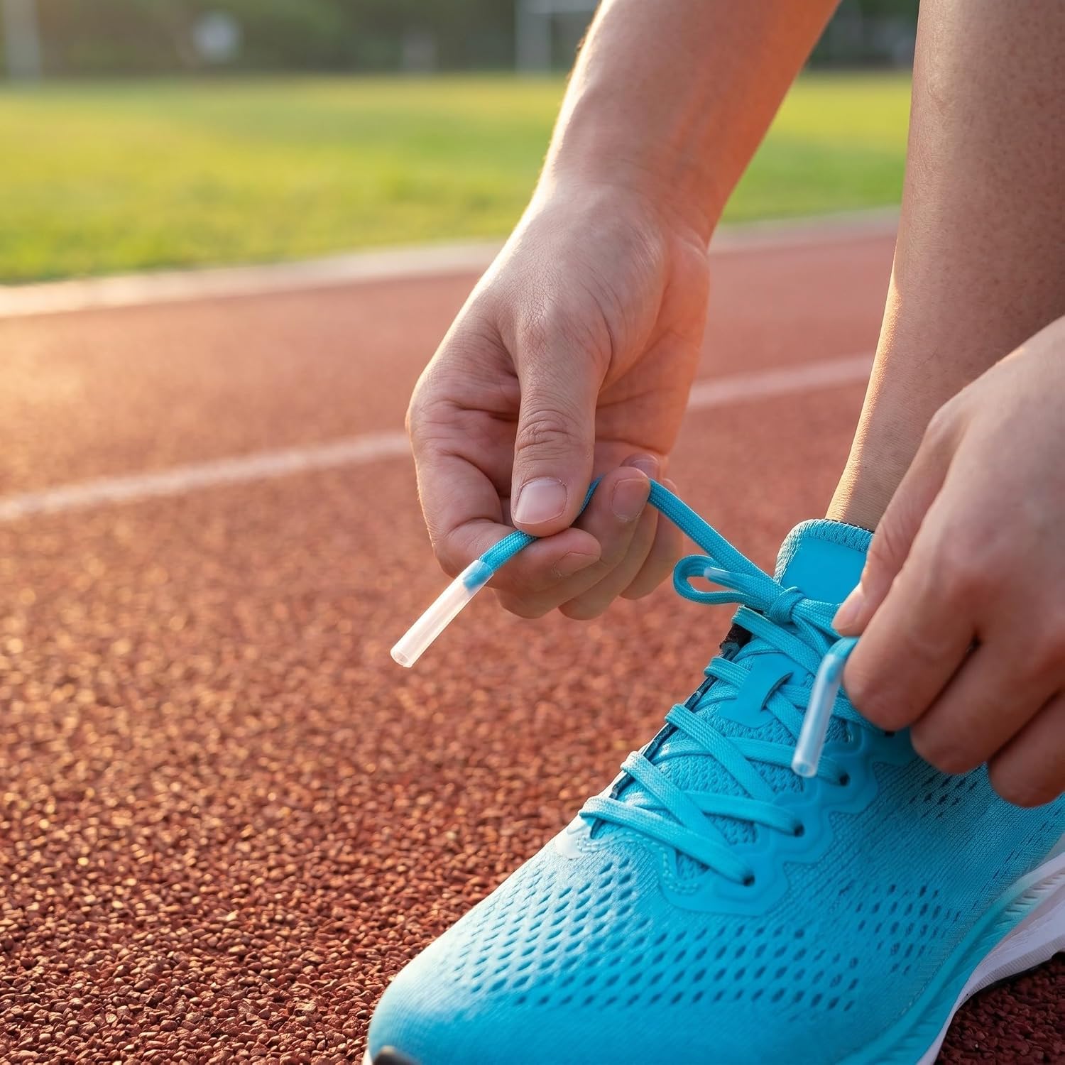 Plastic Shoe Lace Ends Tips with Heat Shrink Function, Cuttable Aglets for Shoelace and Drawstring Repair, Preventing Fraying and No Glue Needed, for Sports and Daily Use