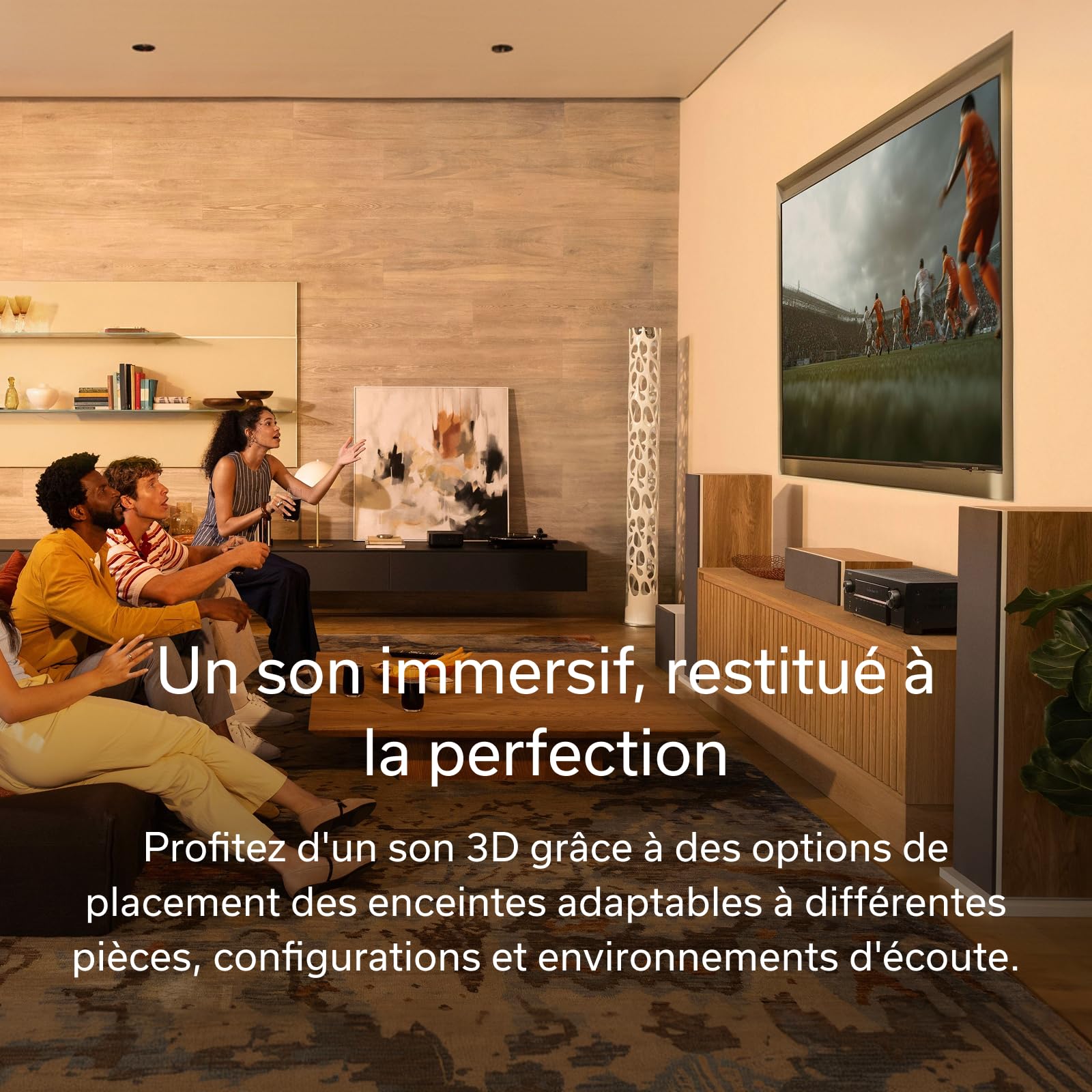 Denon AVR-X2900H Dab Amplificateur Home Cinéma 7.2 Canaux 95W avec Dolby Atmos, DTS:X, HDMI 8K, HEOS Multiroom, Wi-FI, Bluetooth, AirPlay 2, Dab+ - Noir
