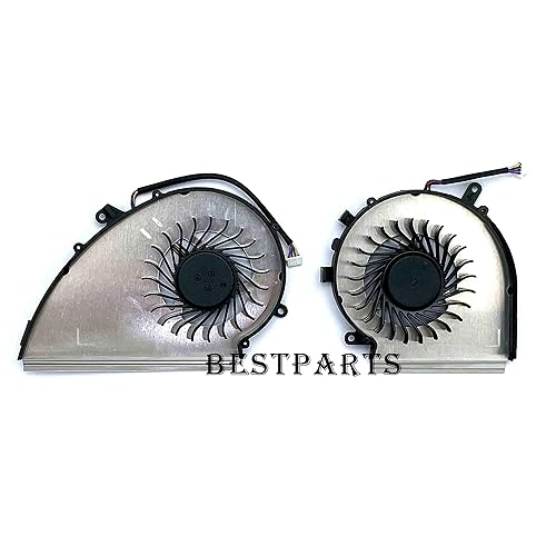 Miniatura 3 de Bestparts Nuevo ventilador de refrigeración CPU+GPU para MSI GE72VR GP72VR GL72VR MS-179B (no es compatible con Ge72)