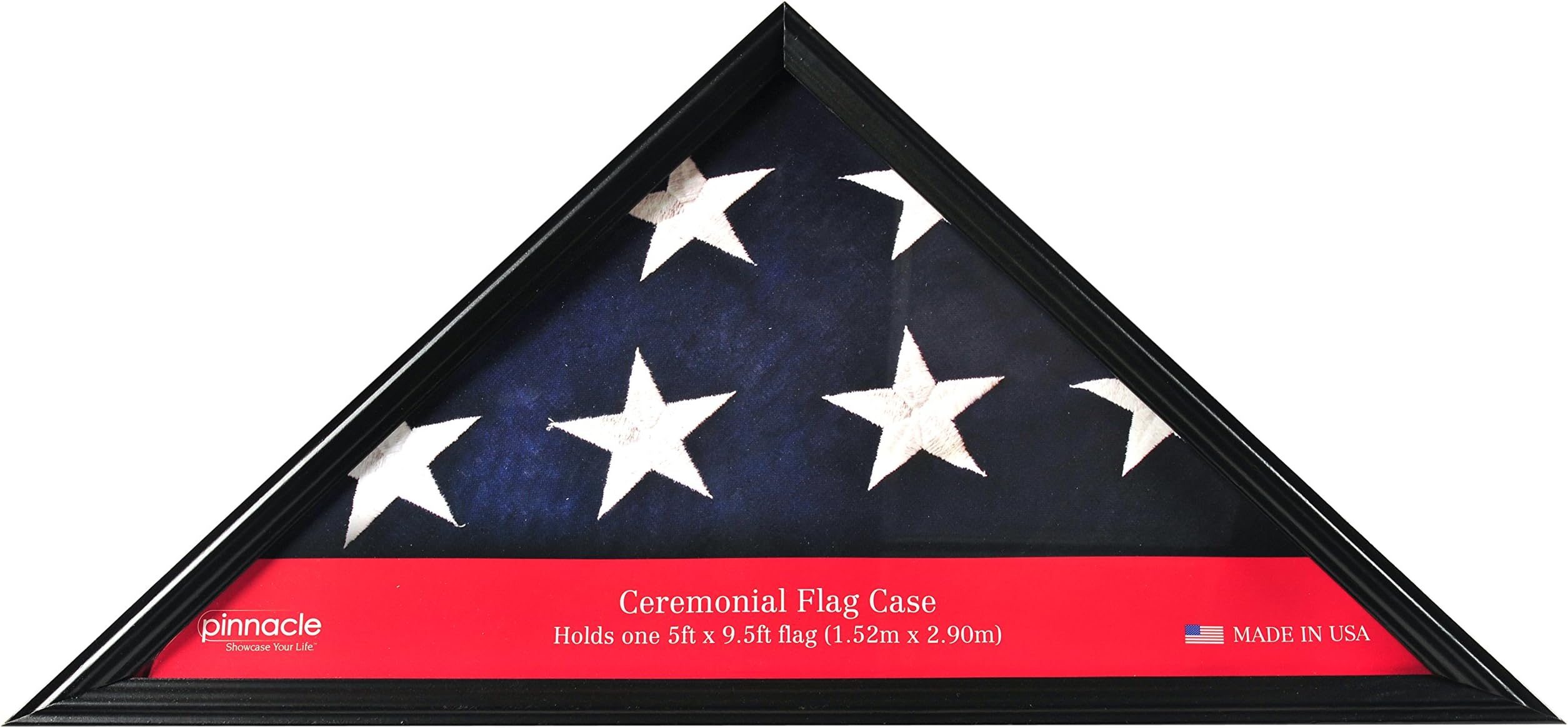 Pinnacle Frame Flag Case, Large, Black