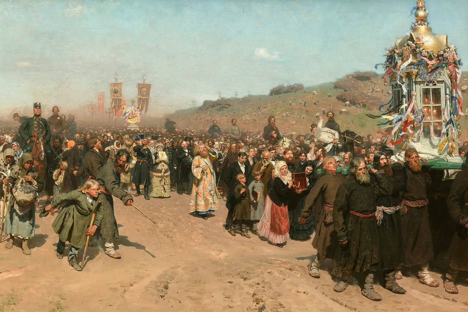 【ARS9】faded 北米版 神の宣告 mrd-127 Amazon.com: Lustre Paper - Ilya Repin - Religious Procession in