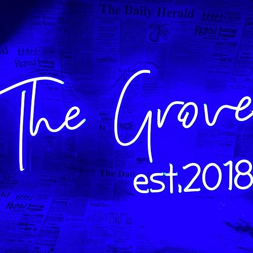 Vista 18 de Letreros de neón personalizados para boda, letreros de luz LED de neón personalizables, nombres de luz, decoración de pared del hogar, dormitorio