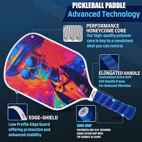 Miniatura 6 de 4Joy Serie Premio de paleta de pickleball