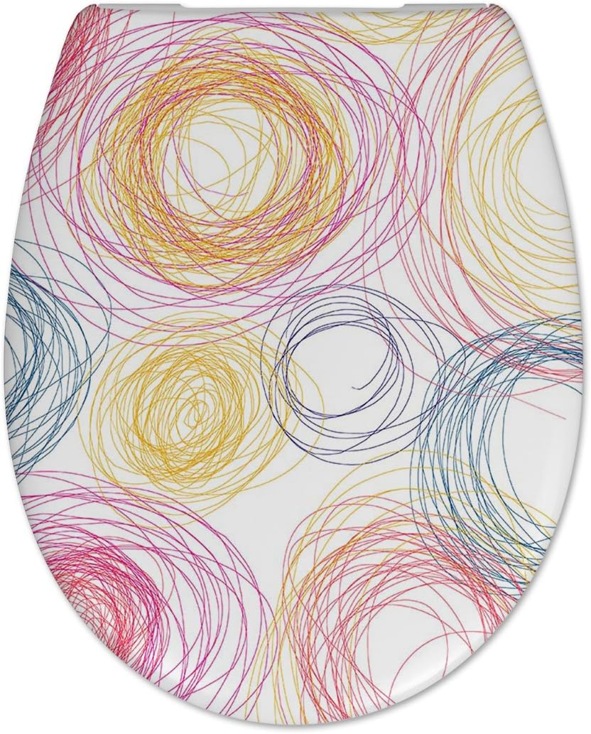 Cedo Crayon Design Toilet Seat with Softclose Classic®, Removable with
