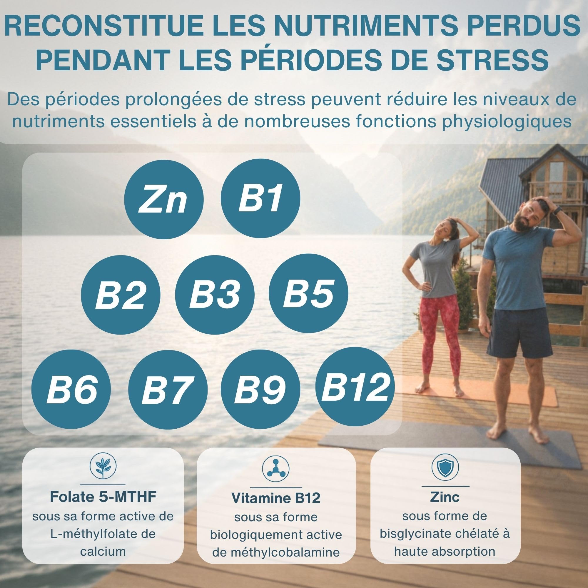 Igennus Ashwagandha KSM-66 Complexe avec L-Théanine & Magnésium Pur Extrait de Racine 600mg, Anti-Stress, Anxiété, Réduction Cortisol et Fatigue – 60 Capsules Végan à Action Rapide, 30 jours