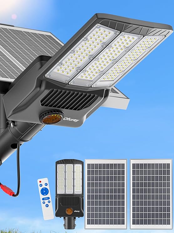 Ofuray OF-9800W Solar Street Light Review: Powerful Outdoor Illumination
