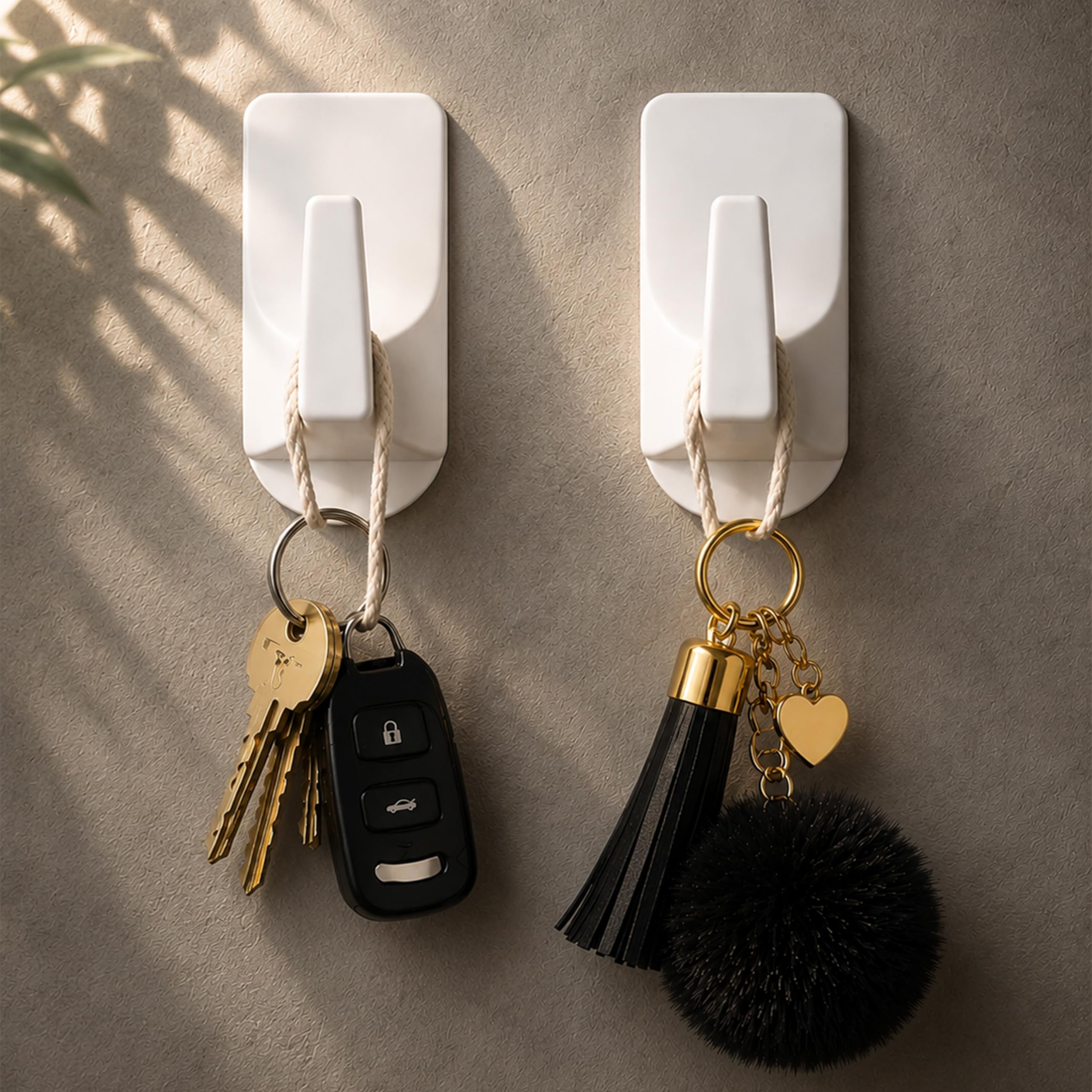 Self Adhesive Wall Hooks - Art Street -10 Self Adhesive Wall Hooks - Art Street -10
