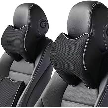 Car Neck Support Pillow,Car Neck Pillow for Relieving Neck Fatigue 100% Soft Memory Foam,Ergonomic Design