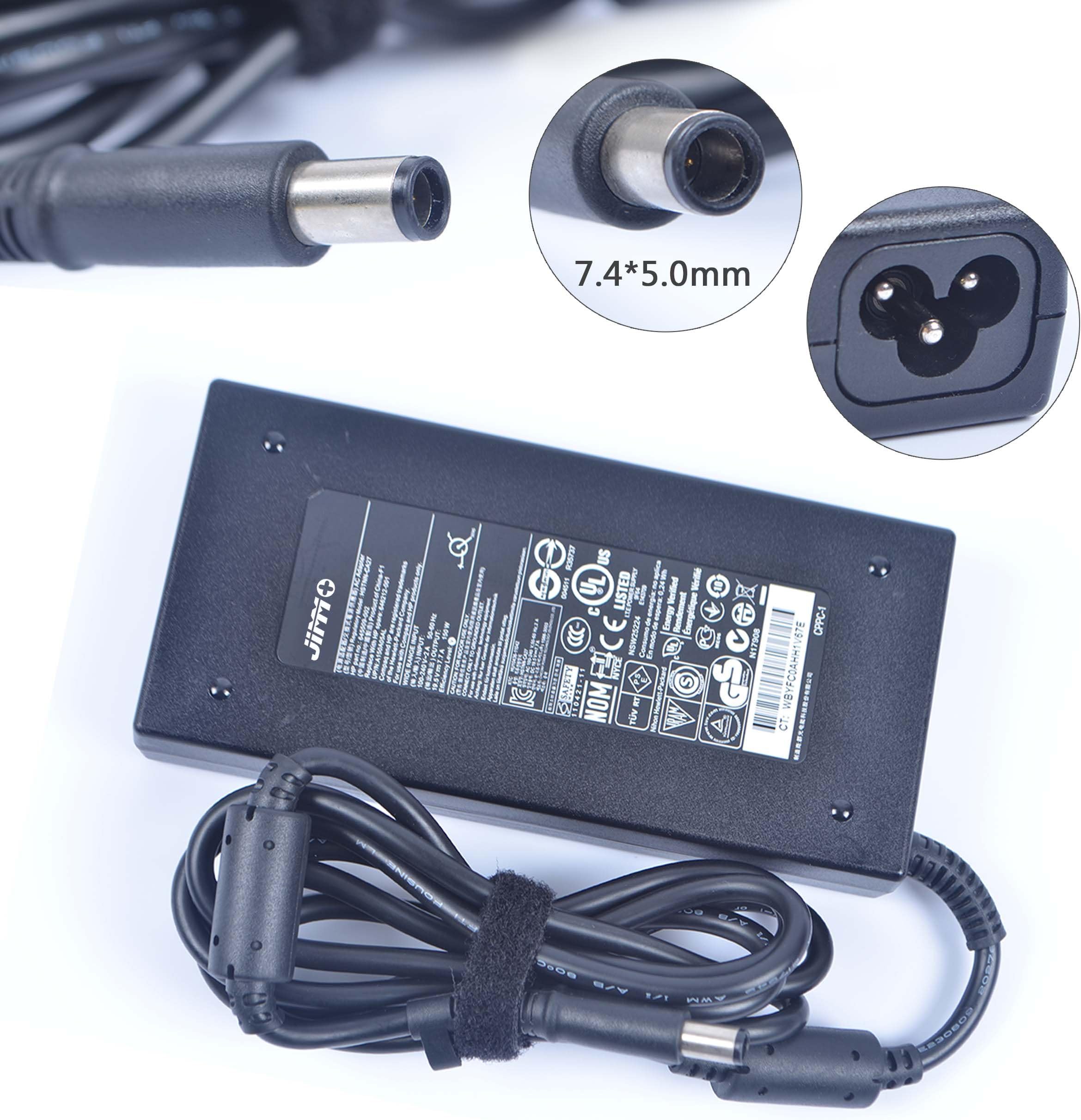 Jimm Slim 150W HSTNN-CA27 646212-001 645509-002 608429-002 AC Adapter Supply for Hp EliteBook 8740w 8560w 8730w Workstation,HP Pavilion 27-A027C AIO Desktop Power Charger