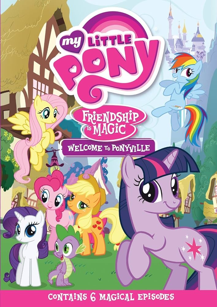 匿名配送　my little pony DVD4枚 マイリトルポニー レア 英語 匿名配送 my little pony DVD4枚 マイリトルポニー レア 英語