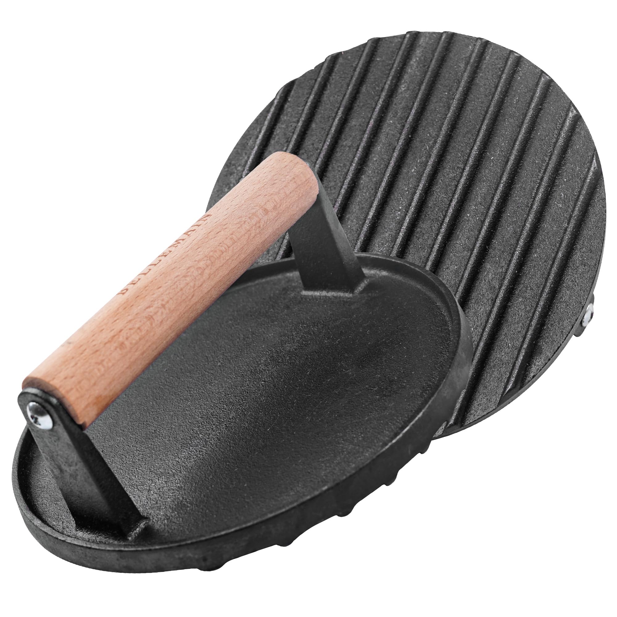 Bellemain Smash Burger Press, Grill Press, Bacon Press, Meat Press - 7 Inch