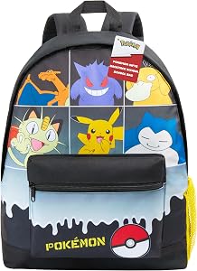 Pokemon Backpack for Kids Teens Boys Girls, Pikachu Anime Ba…