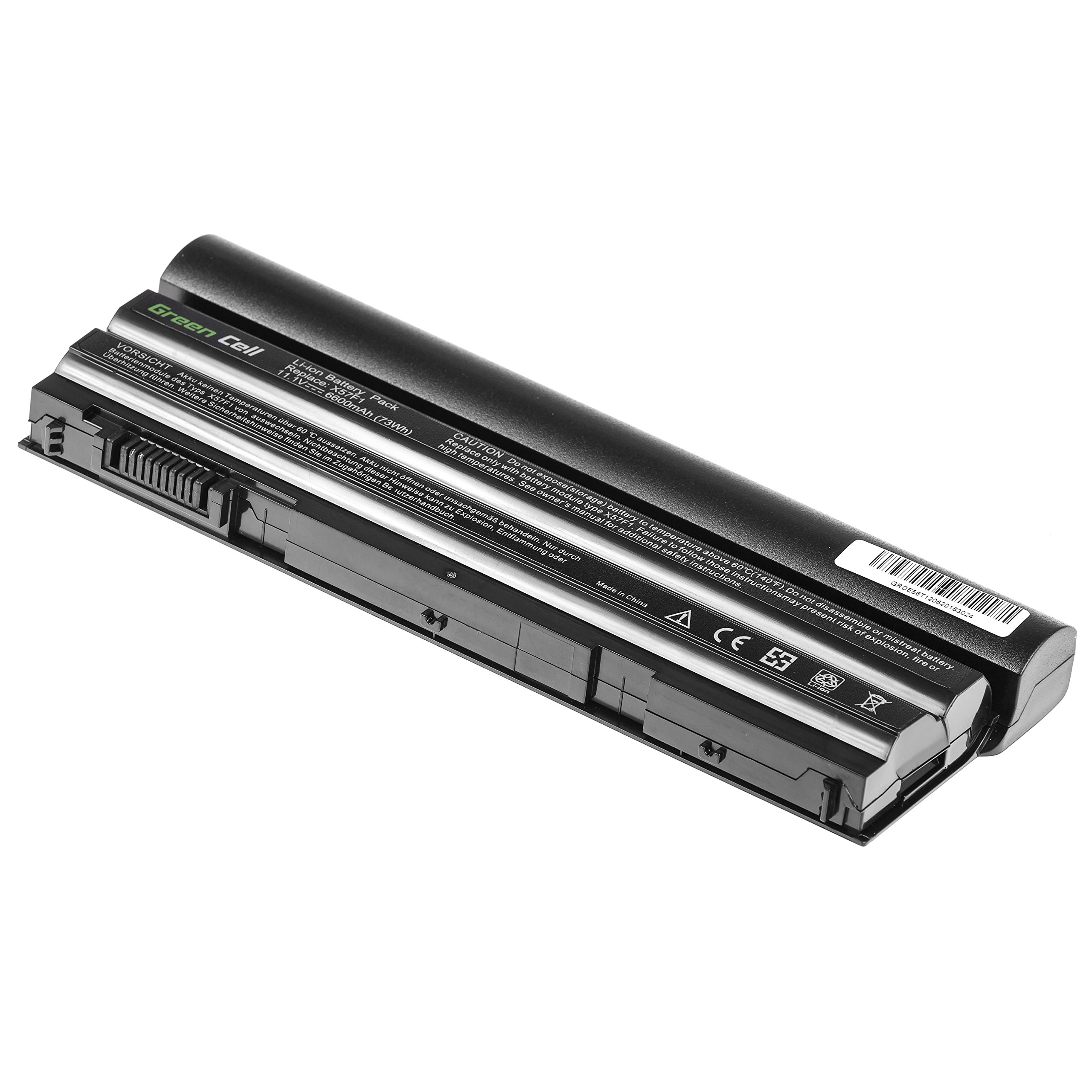 GREEN CELL BATERÍA PARA DELL LATITUDE E5520 E6420 E6520 E6530 (TRASERA) / 11,1V 6600MAH