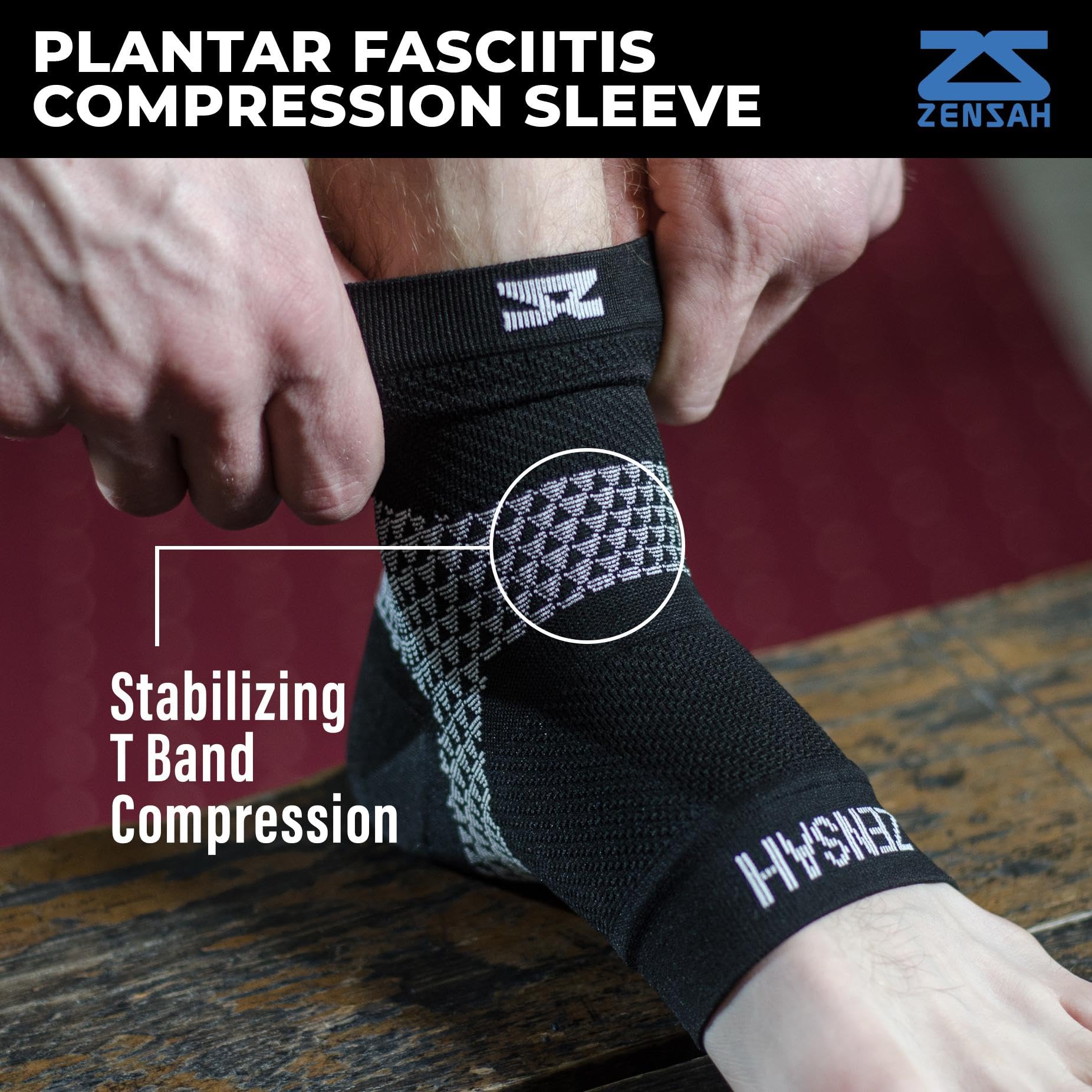 Zensah Herren Pf Compression Sleeves (Pair) Kompressionsbeinbandage