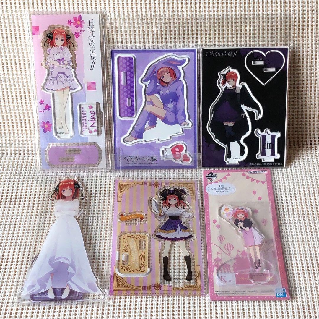 五等分の花嫁 中野二乃 アクリルスタンド 6個セット