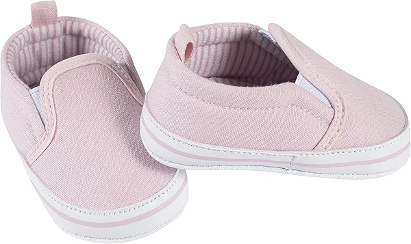 Gerber Unisex-Baby Newborn Infant Toddler Boy and Girl Slip-on Sneaker Crib Shoe
