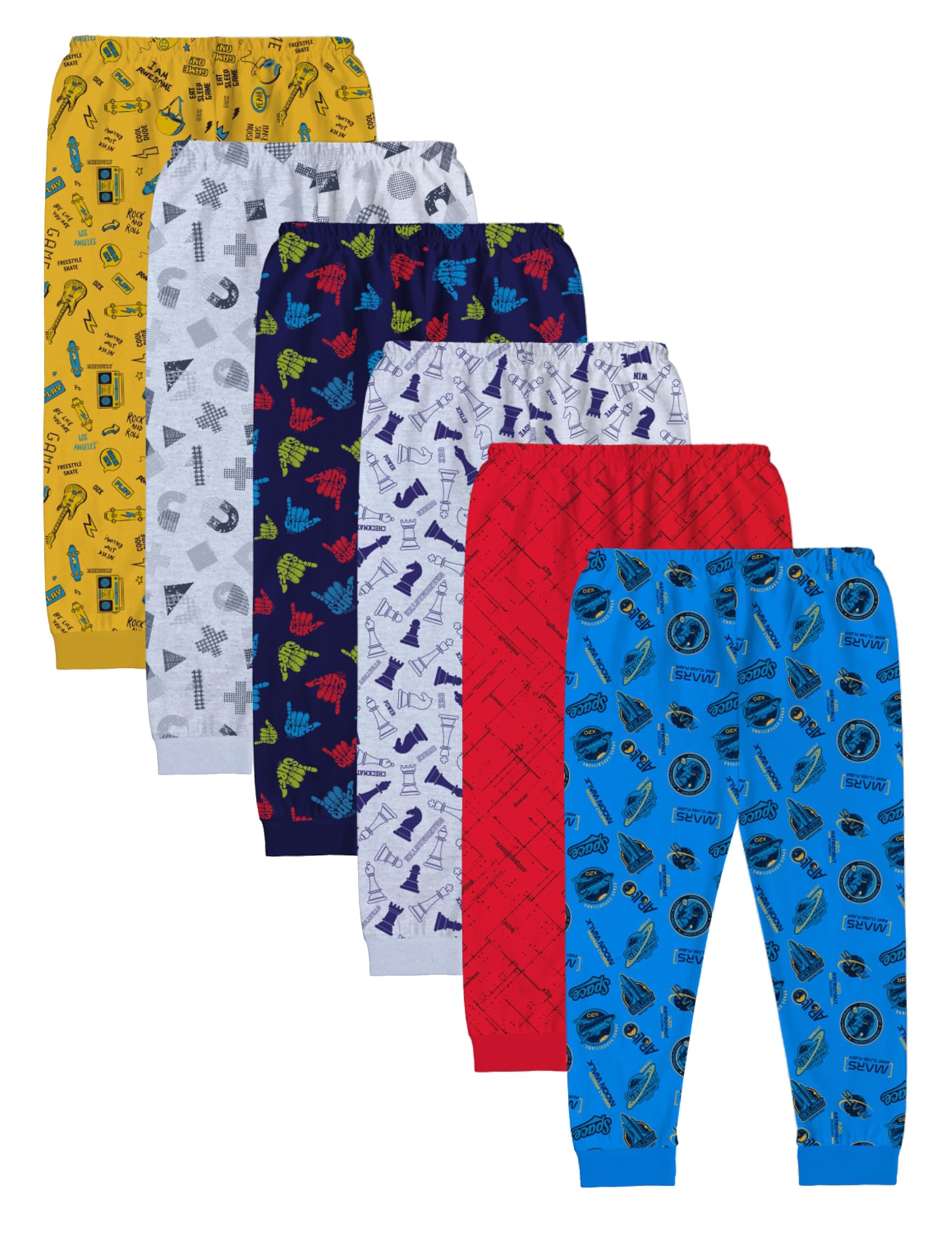 minicult Boy's Loose Fit Cotton Track Pant (Multicolored)-picture-17