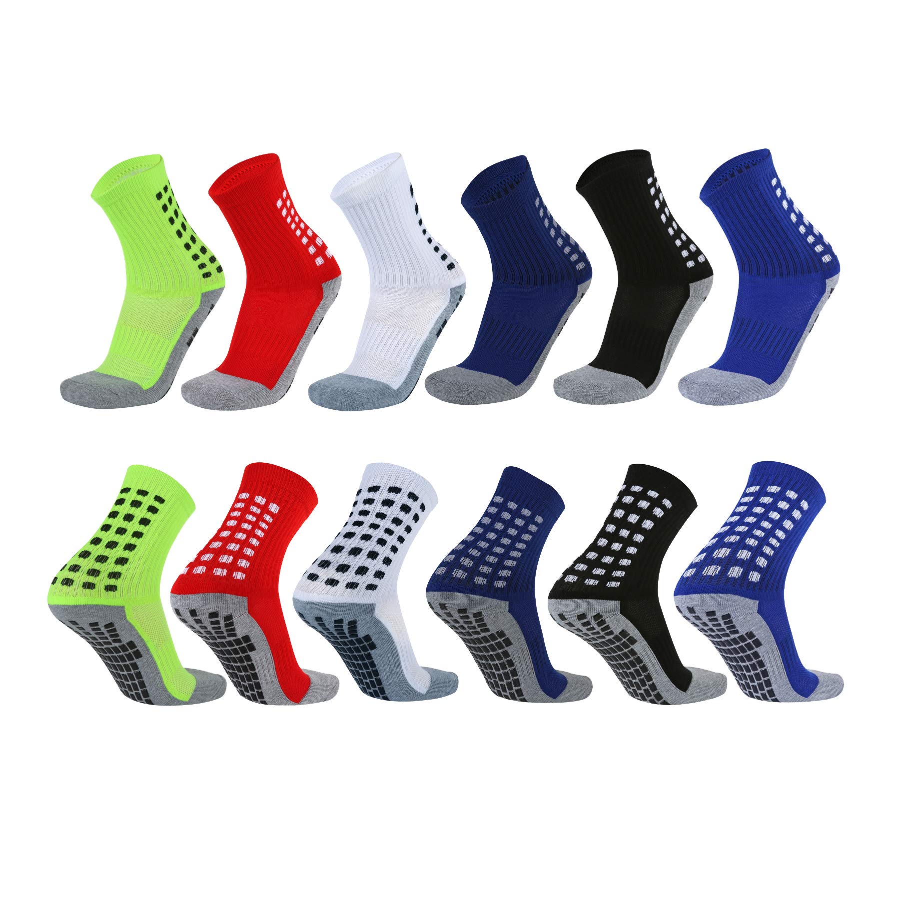 VWU Mens Womens Sports Socks Athletic Socks for Running Cycling Basketball Hiking More