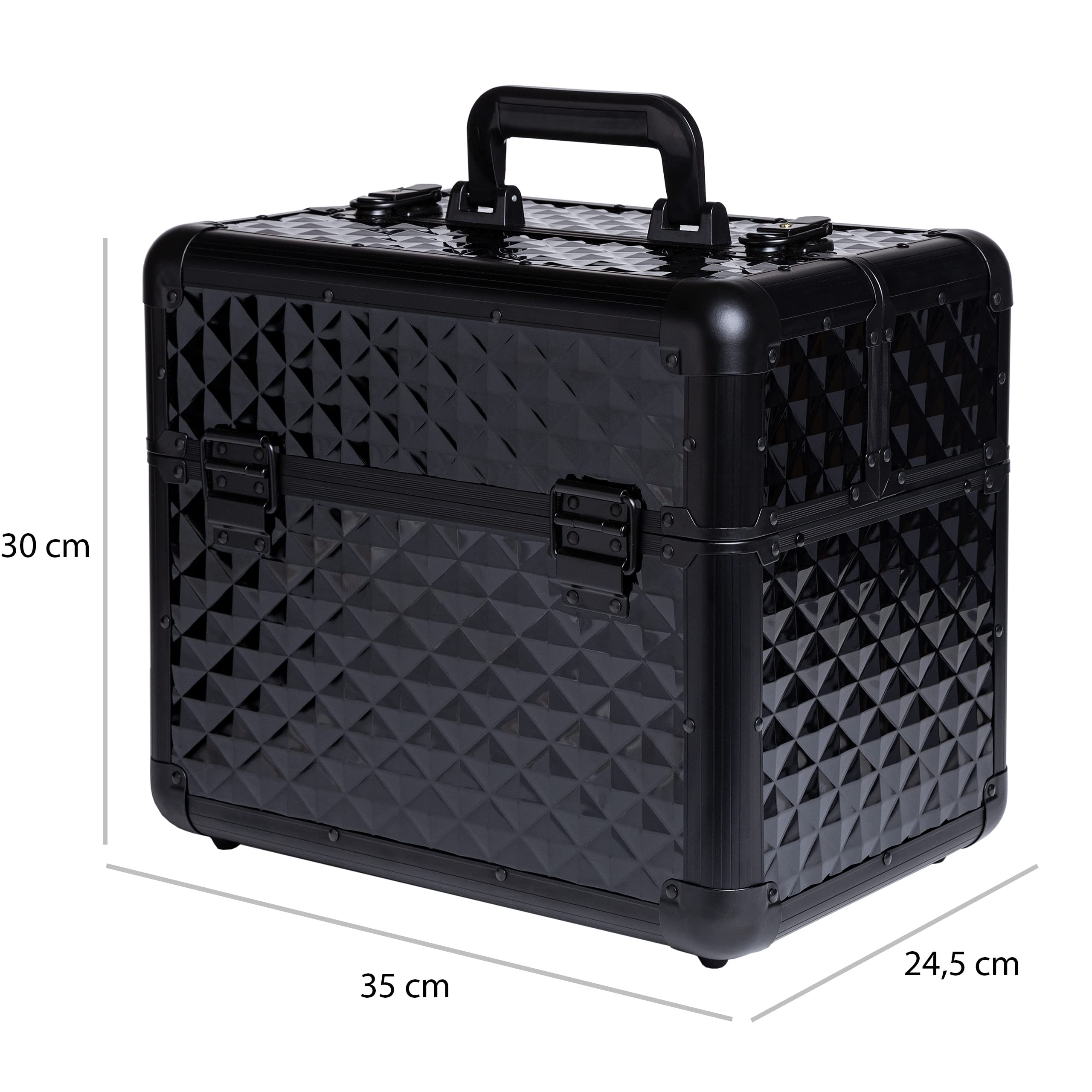 NÉONAIL UV Nagellack Koffer Organizer - Kosmetikkoffer - Beauty Case - Nail Art - Größe M