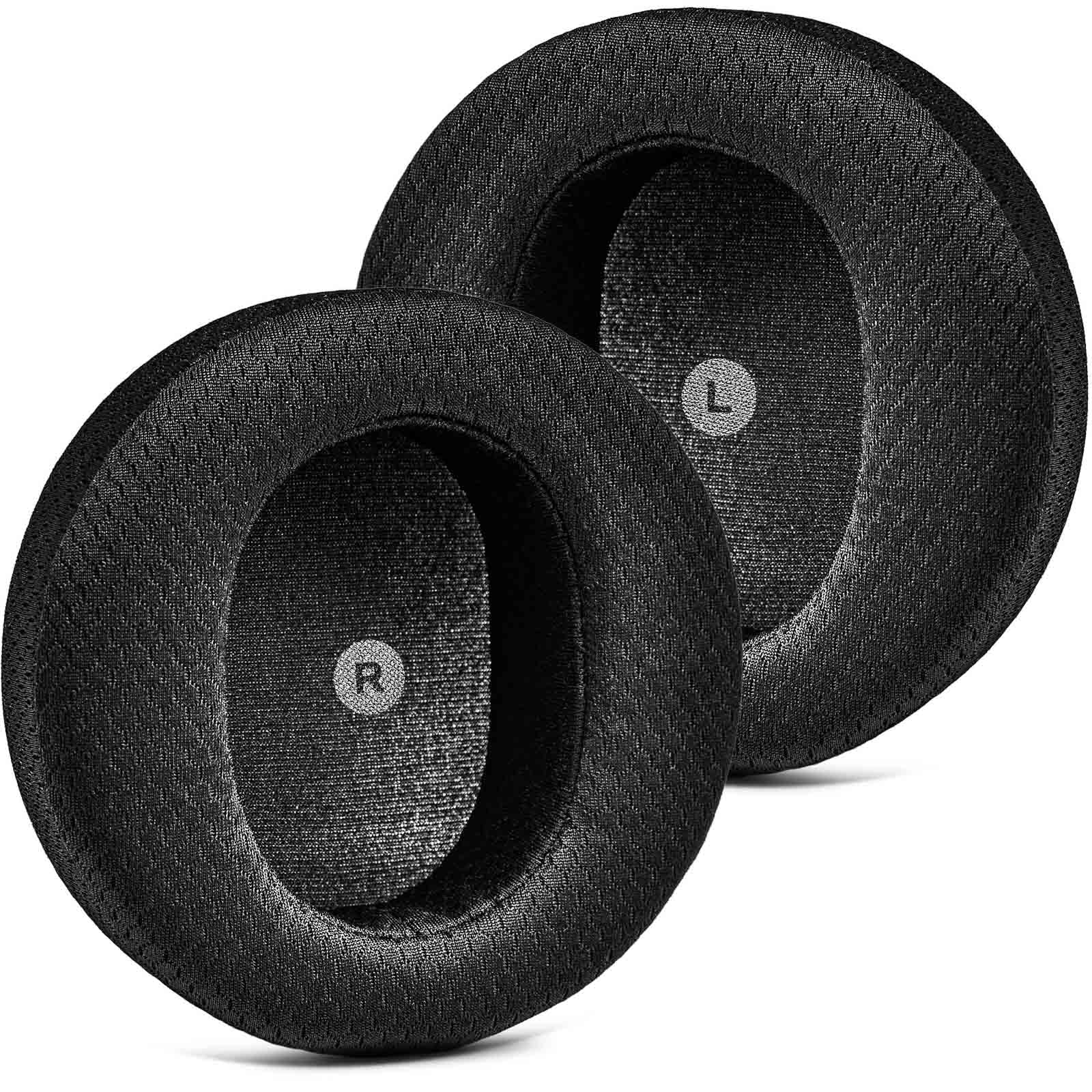 TRANSTEK Replacement Earpads Compatible with Audeze Maxwell Headphones, Maxwell Replacement Ear Cushion, Thickness and Noise Isolation Foam (