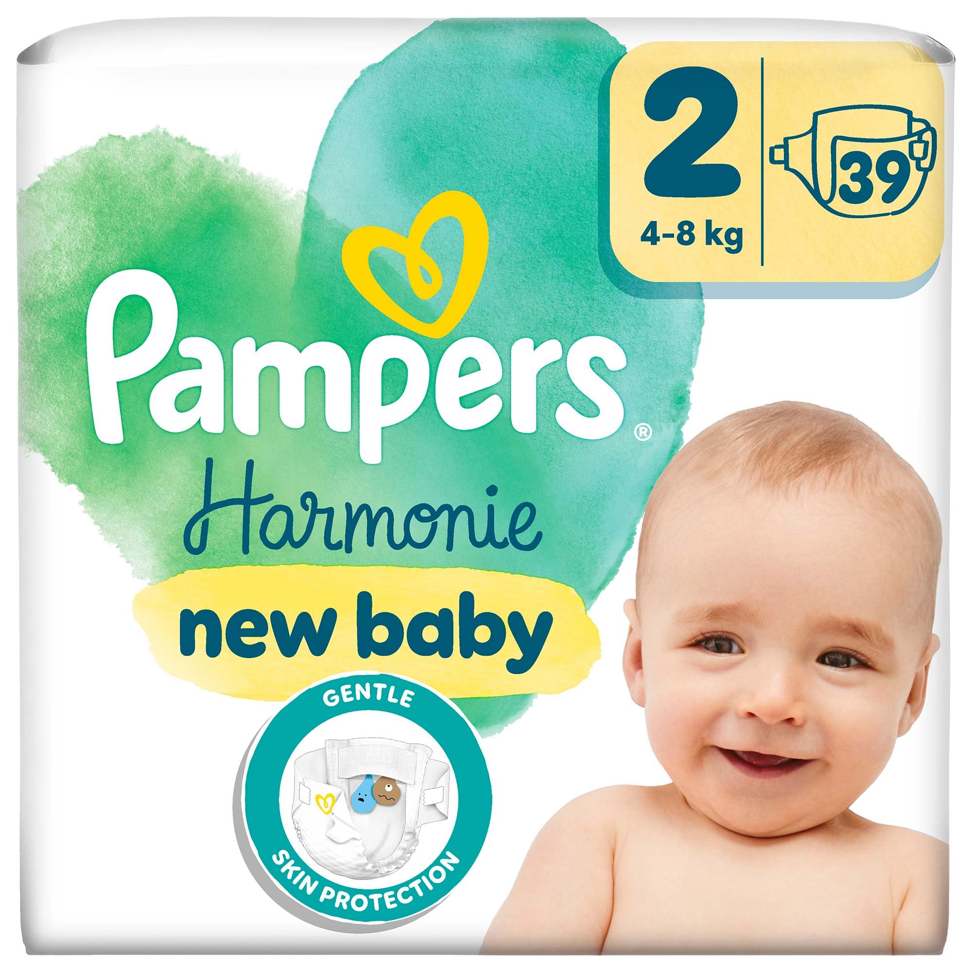 Pampers Prima Harmonie Bebek Bezi İkiz Paket 2 Beden 39 Adet