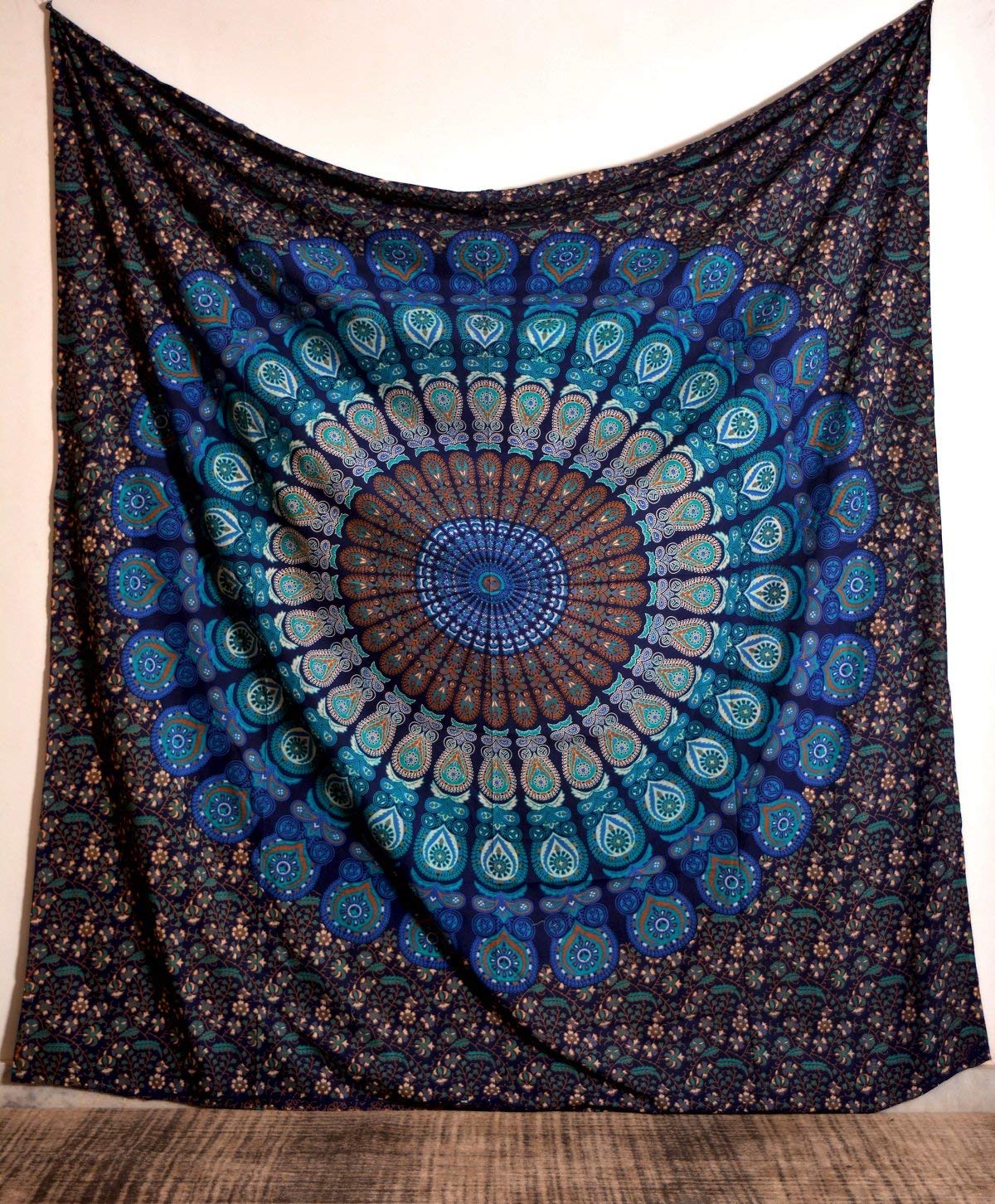 Colorful Mandala Tapestry - Wall Hanging & Bed Sheet -8 Colorful Mandala Tapestry - Wall Hanging & Bed Sheet -8
