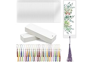 100 Pieces DIY Bookmark Kit