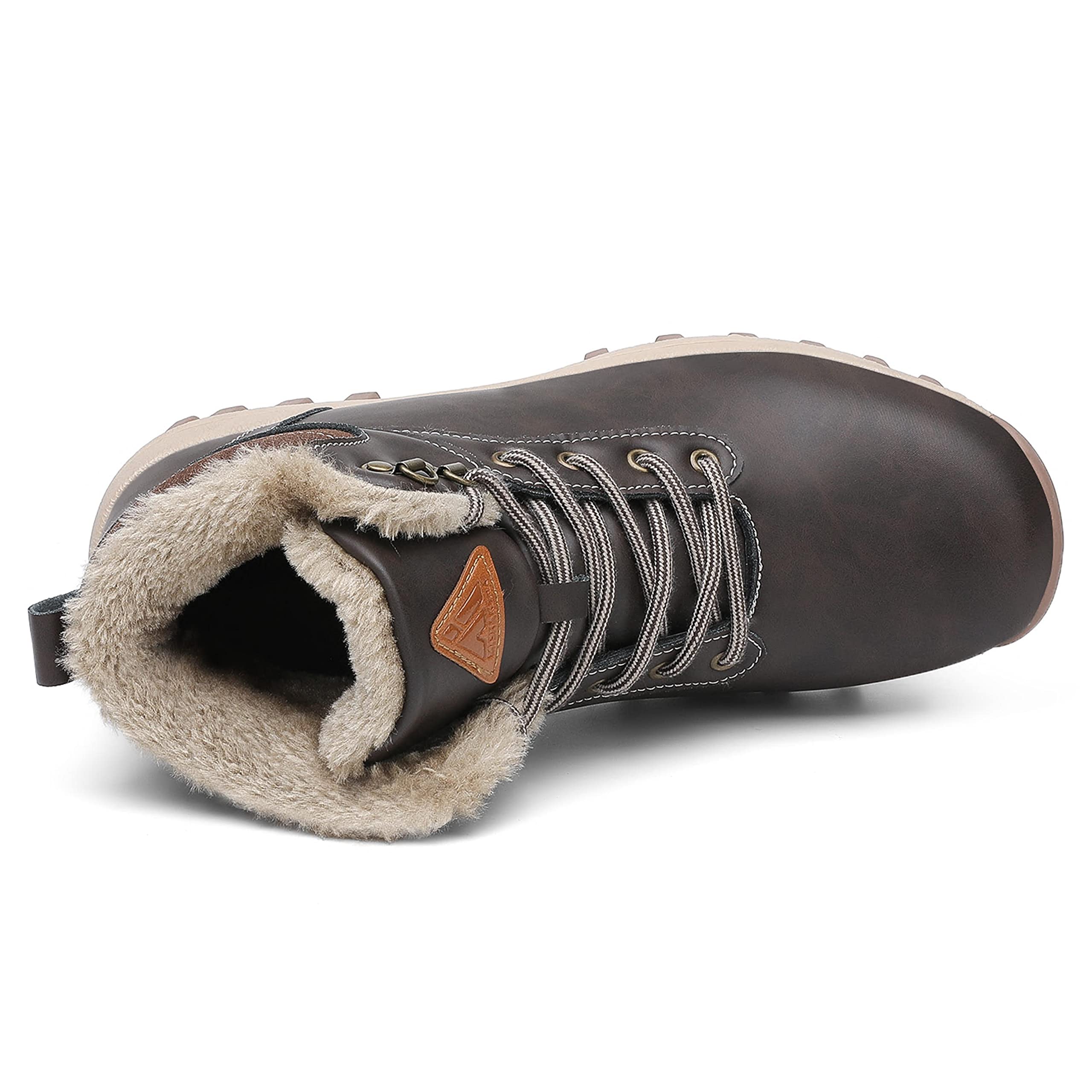 Pastaza Stivali da Neve Uomo Donna Trekking Scarpe Inverno Impermeabili Outdoor Pelliccia Sneakers