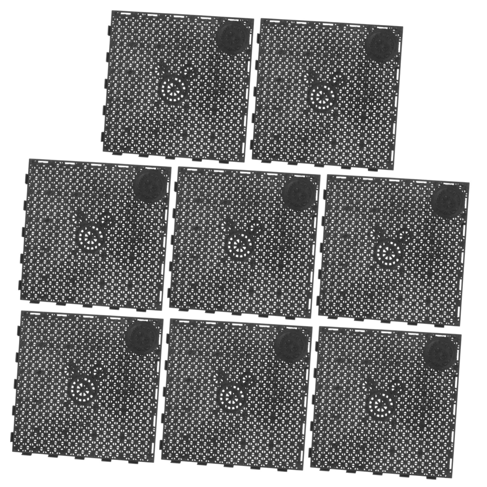 2sets PVC Aquarium Zubehör Bodenplatte Für Aquarien Spleißen Kombination Schindel 20 Stücke * 2