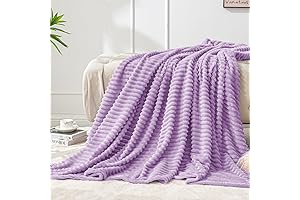 BEDELITE Lavender Throw Blanket for Bed