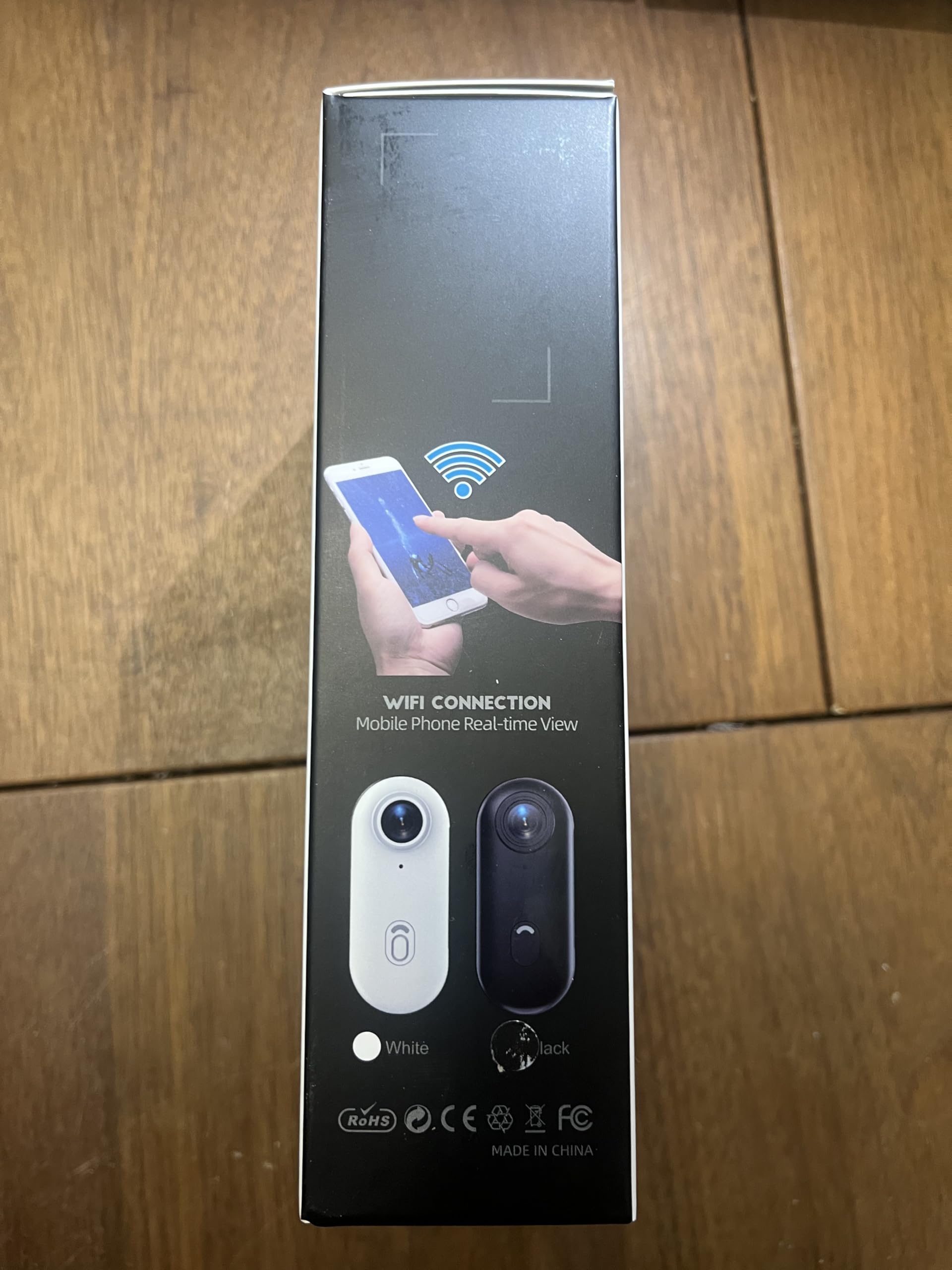Caméra corporelle 4K POV Pro, caméra Portable avec Clip Rotatif 360° et Clip magnétique, Enregistrement 120 Minutes, idéale pour conférences, Voyages et promenades (128G)