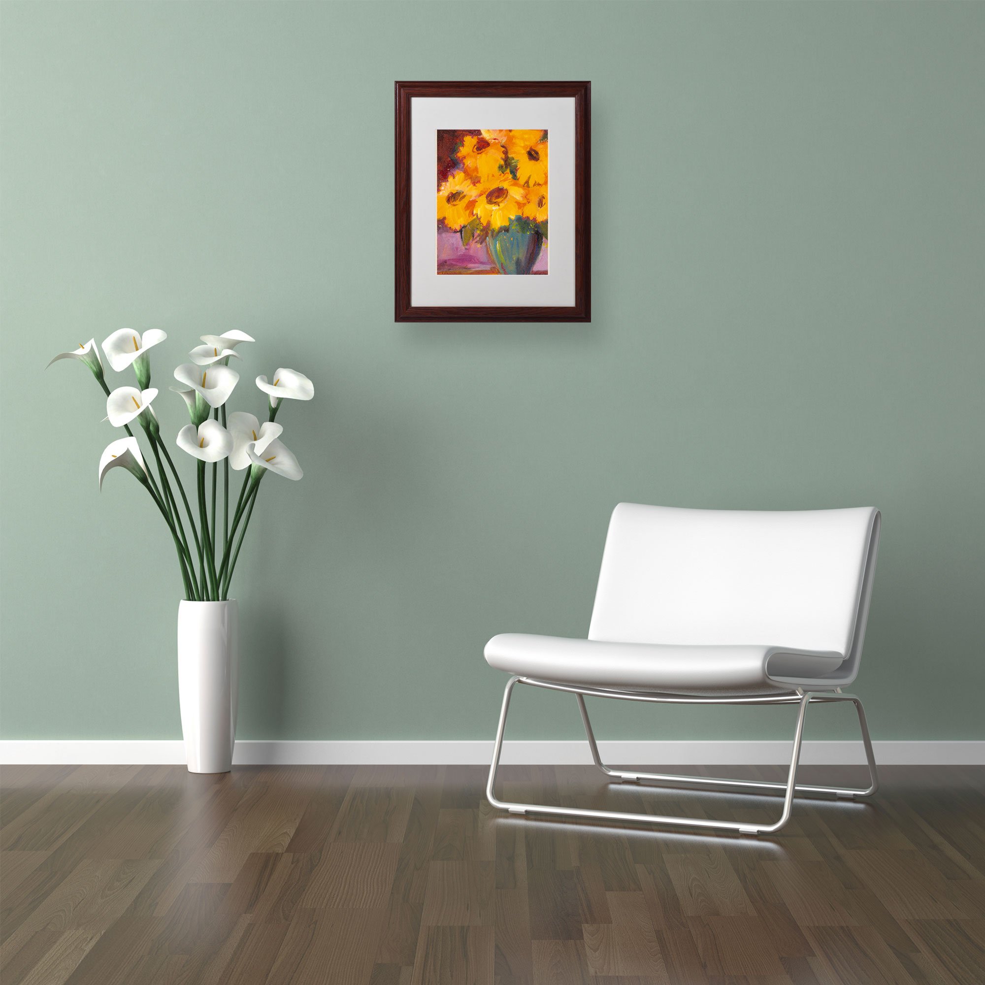 Amazon.co.jp: Trademark Fine Art Sunflower No.5 艶消し
