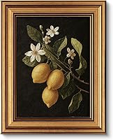 Vista 8 de ARPEOTCY Arte de Pared en Lienzo con Marco Dorado, 12 x 16 pulgadas, impresiones artísticas de tazas de café, decoración neutra retro para bar