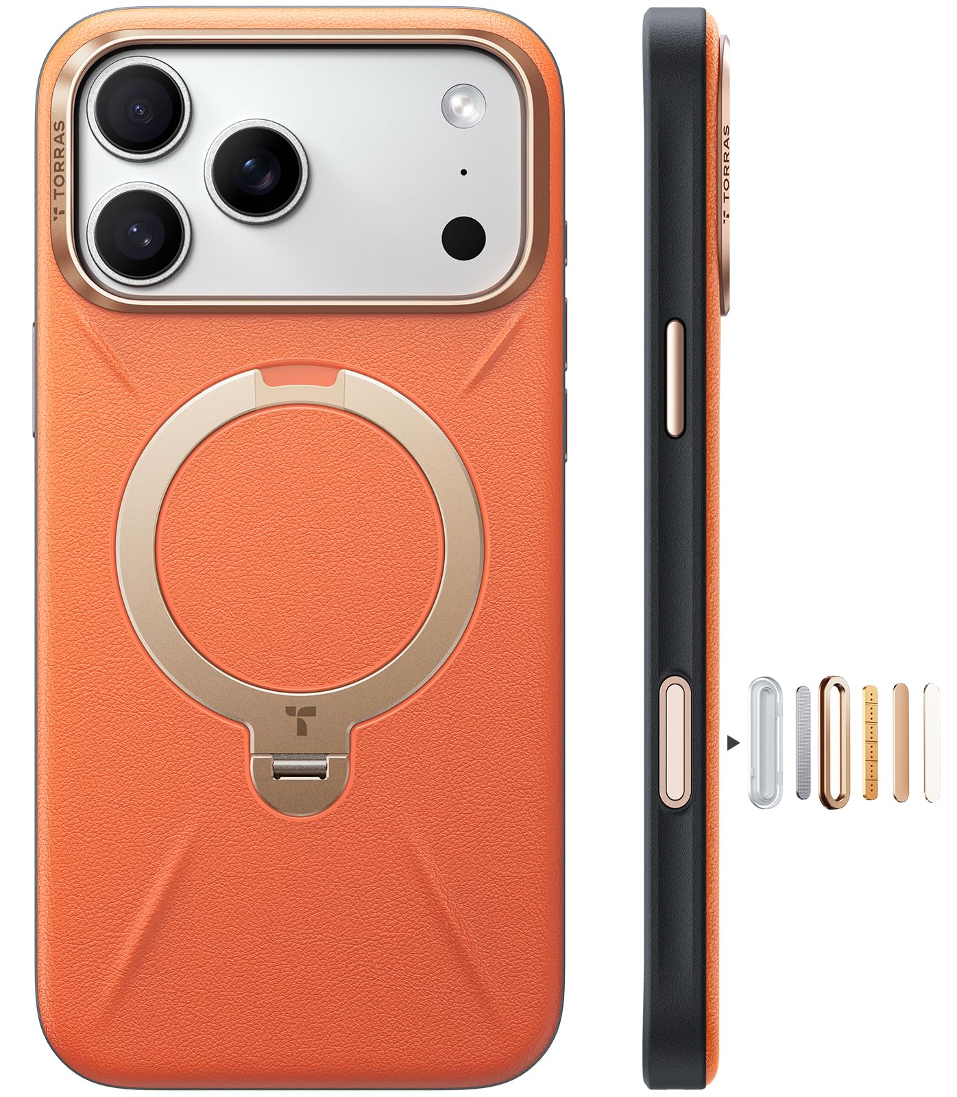 TORRAS iPhone 17 Pro Max 用 ケース【新感覚レザー・スキ…