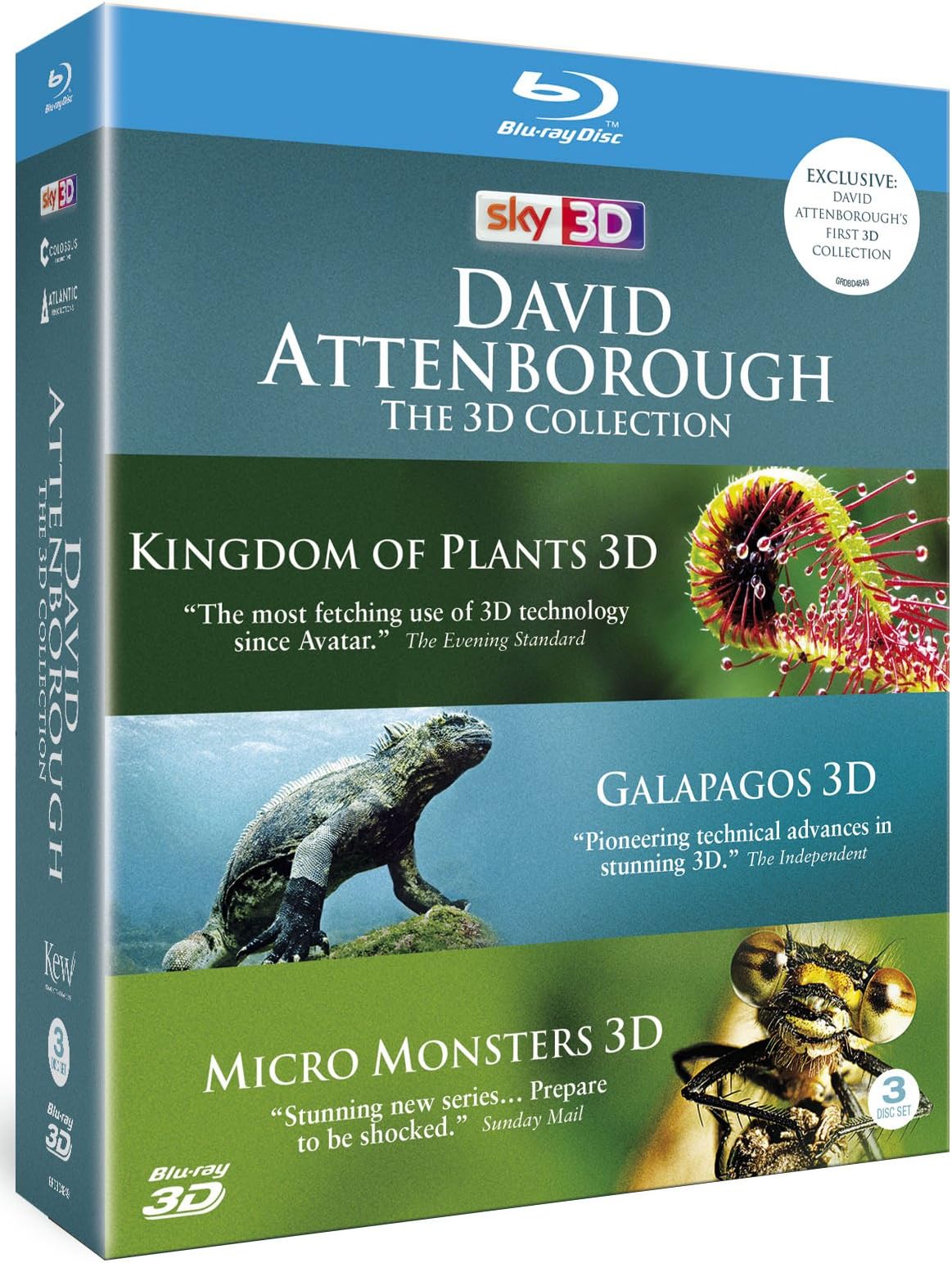 David Attenborough: The 3D Collection [3D Blu-ray]