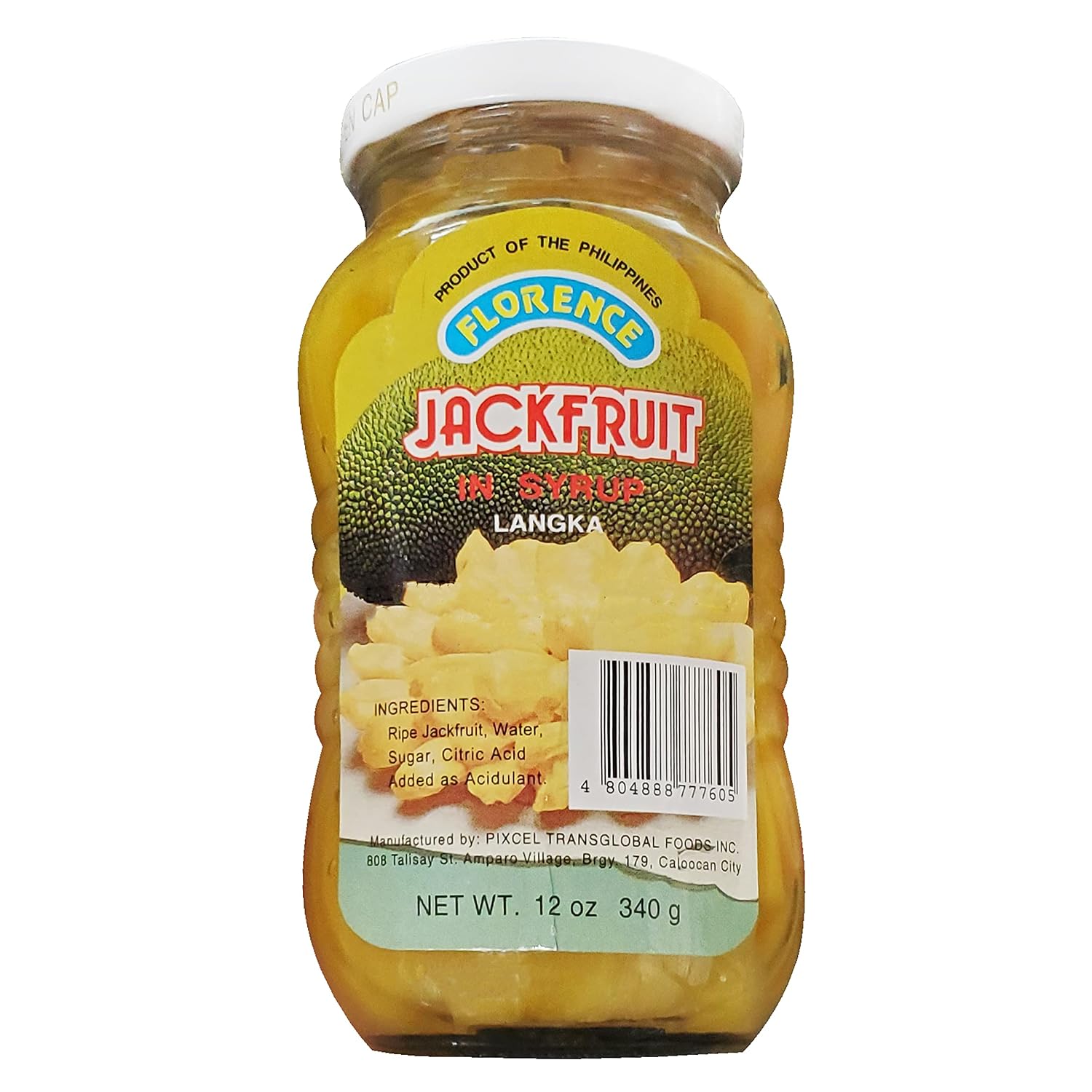 Florence Jackfruit in Syrup Langka (2 Pack, Total of 24oz) image 2
