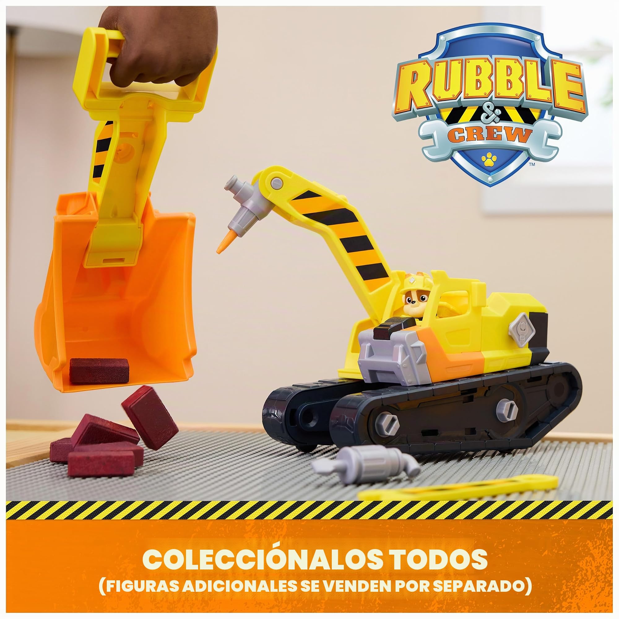 Rubble & Crew Toy Vehicle Chargers Tool Vehicle