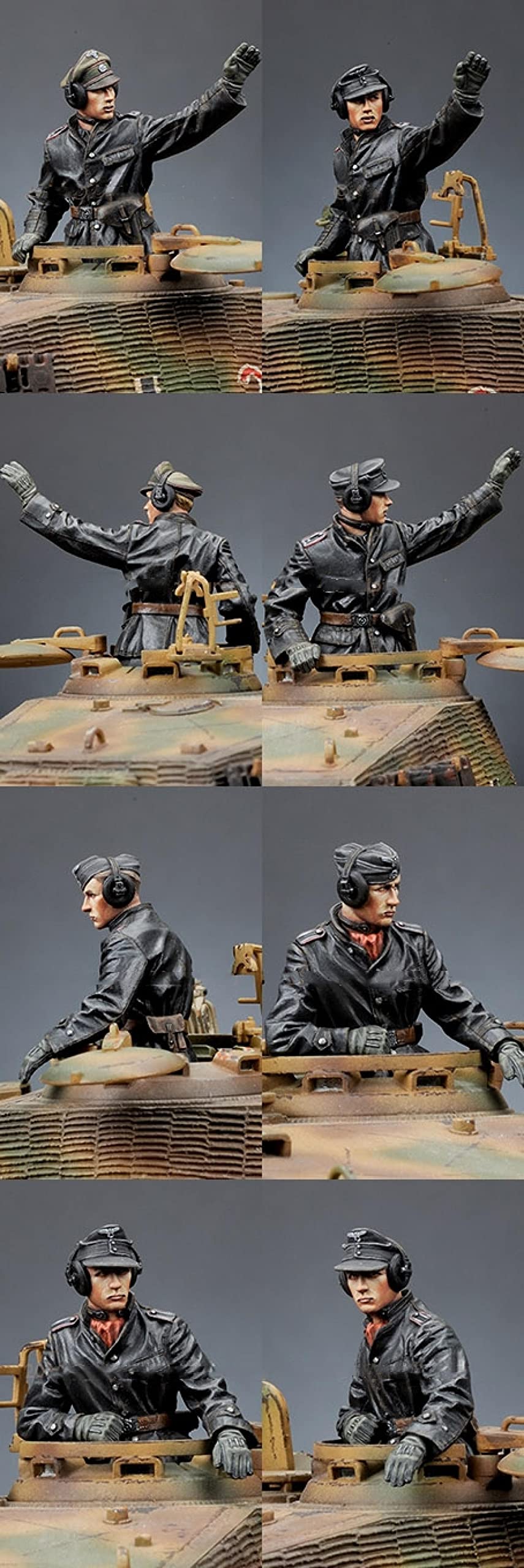 1/16 US Tank Crew INCLUSIEF 4 soldaten figuur Historisch