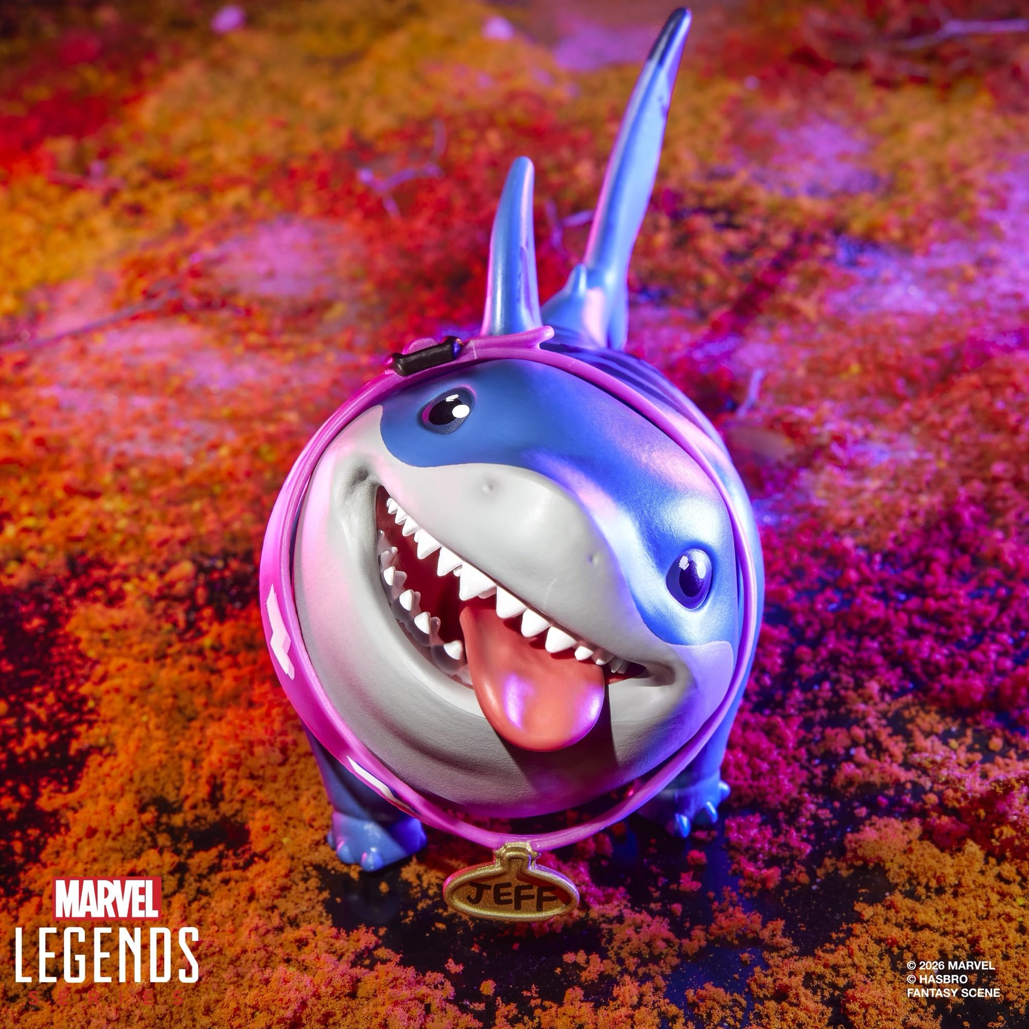 Marvel Legends Series Marvel Rivals Venom & Jeff the Land Shark, vom Videospiel inspirierte Action-Figuren (15 cm) zum Sammeln