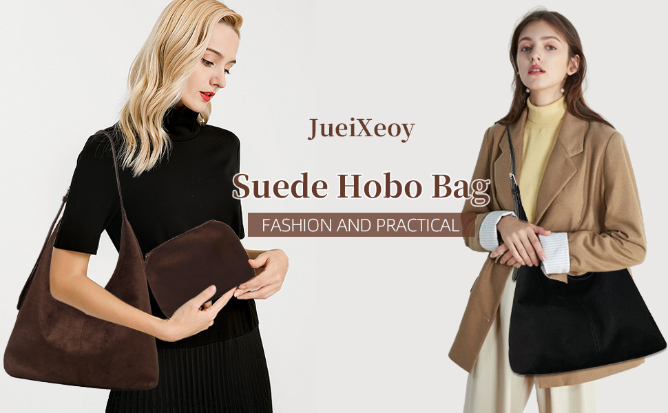 Bolso hobo de ante para mujer, bolso tote retro, bolso cruzado informal, cartera de ante miniatura 7