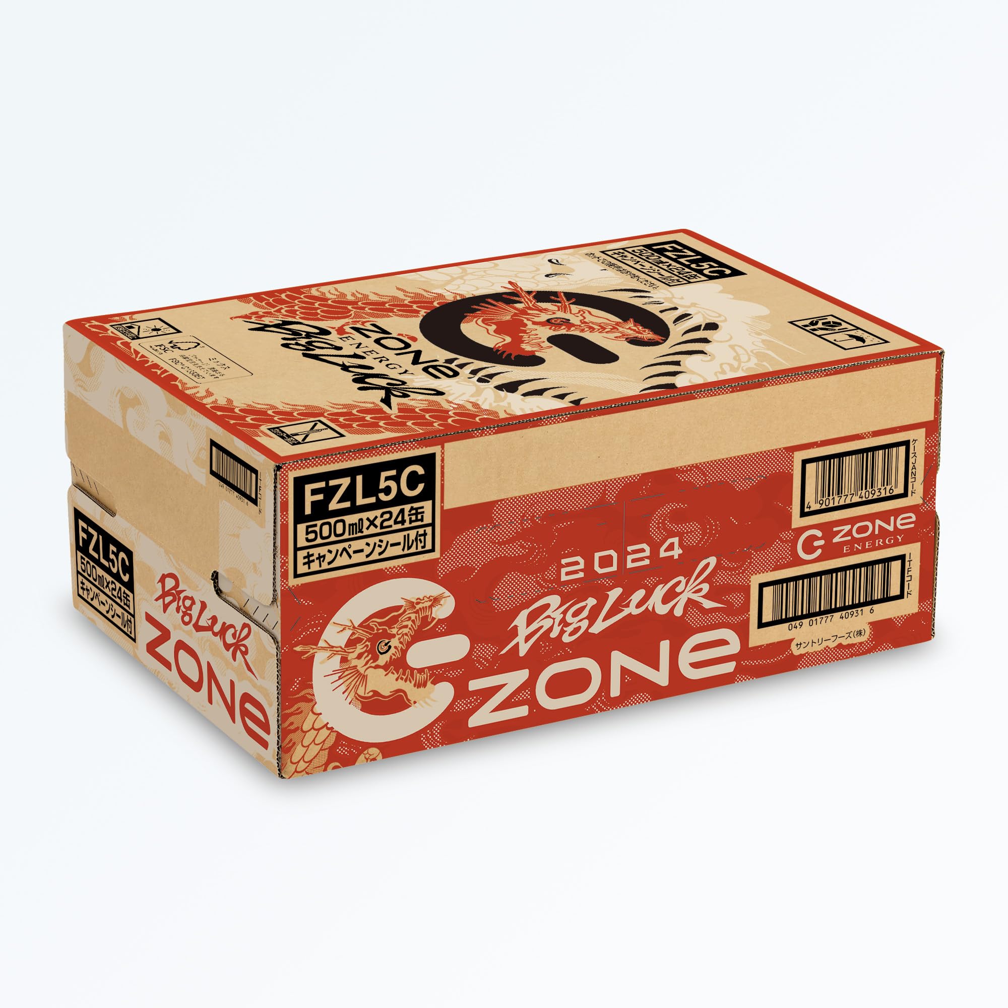 Amazon.co.jp: ZONe ENERGY BigLuck エナジードリンク 500ml×24本