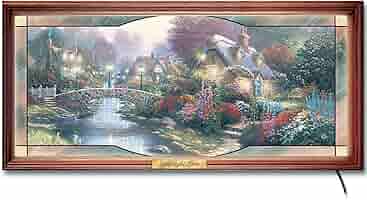 Amazon.com: The Bradford Exchange Thomas Kinkade Garden of