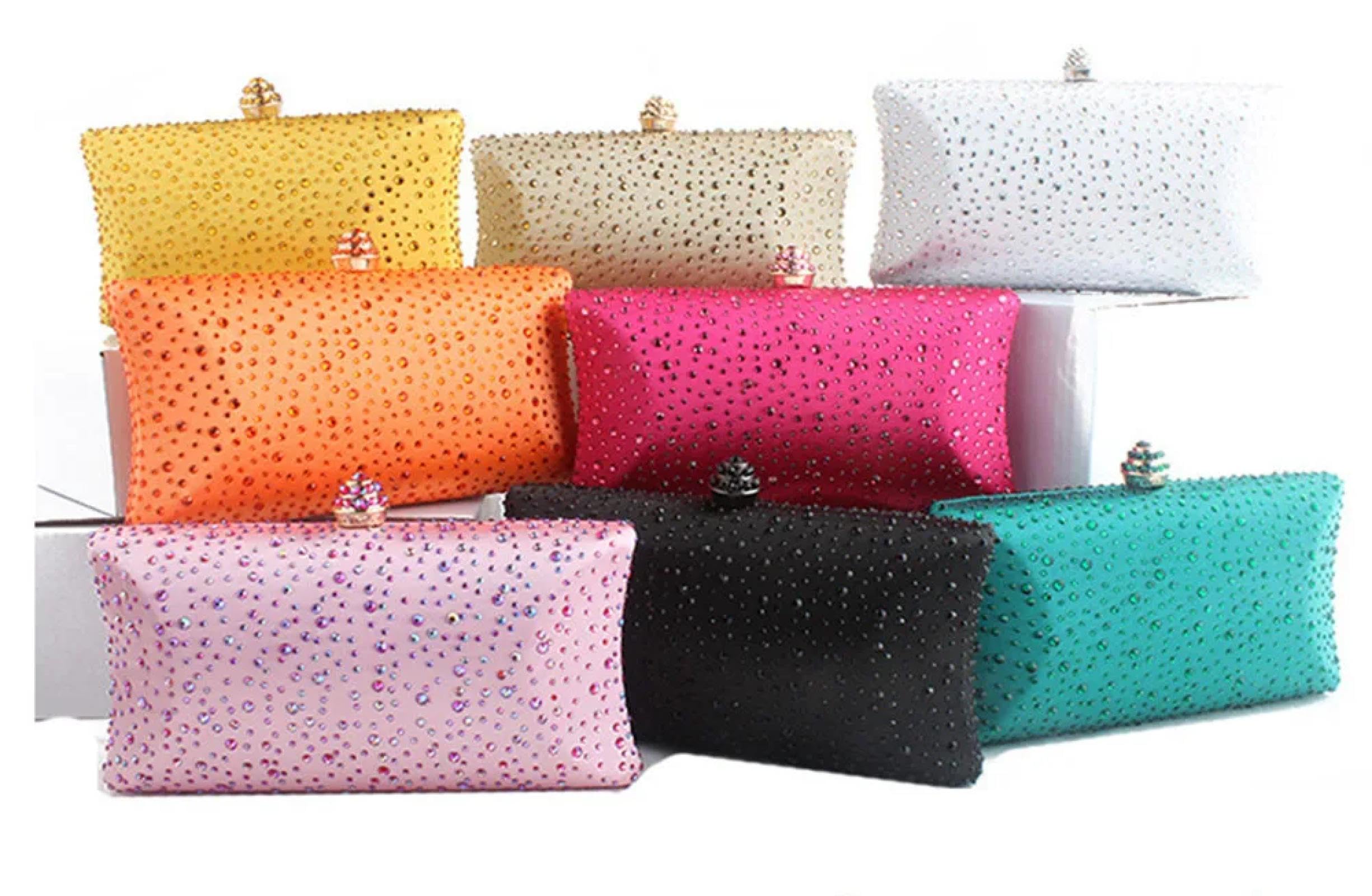Abendtasche Damen Clutch Gold Clutch Taschen Für Frauen Grüne Clutch-Geldbörsen Handtaschen Mit Strass Hochzeit Schulter Tasche Damen Abend Tasche