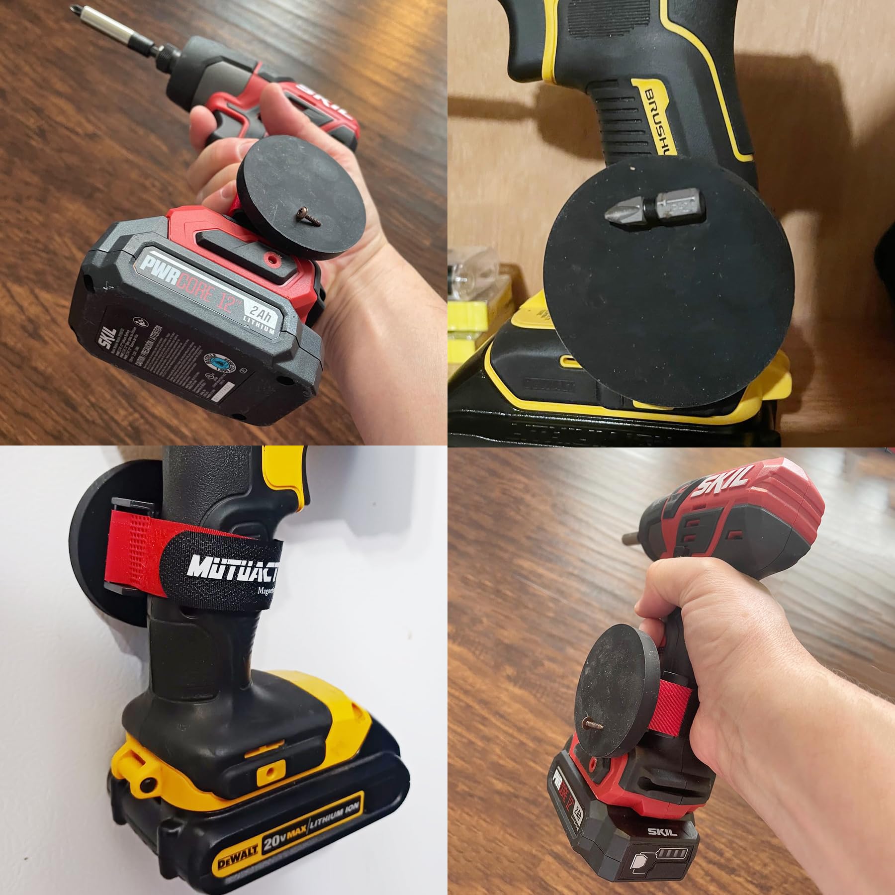 Amazon.co.jp: MUTUACTOR ツールホルスター ドリルホルダー 電動ドリル