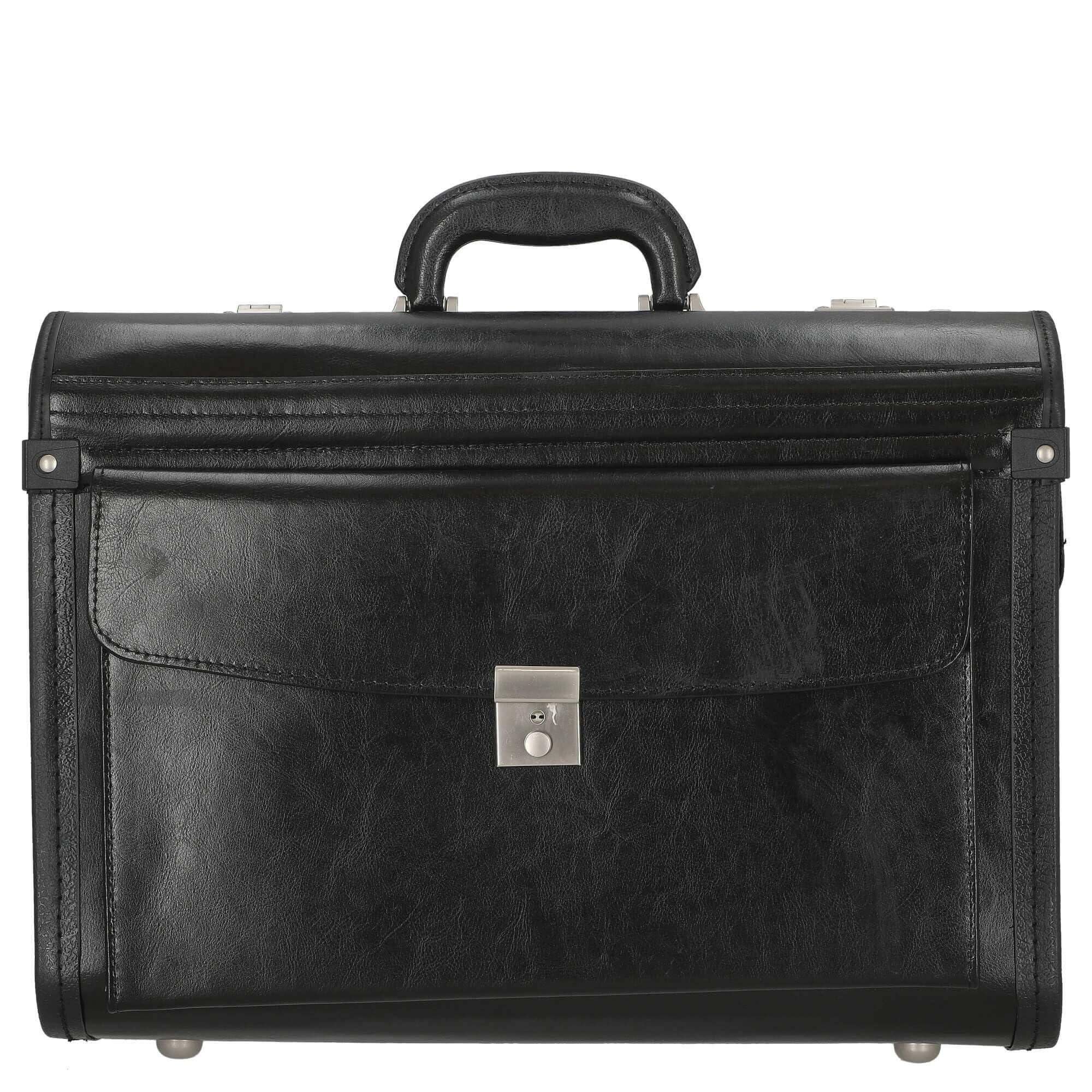 D&N Business Line Pilotenkoffer, 46 cm, 29L, schwarz